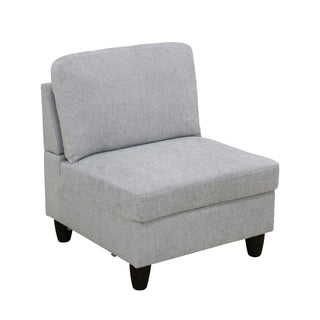 8 Piece Modular U - Shape Sectional Sofa