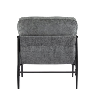 Modern Accent Chair With Cushions, Cozy Seating
