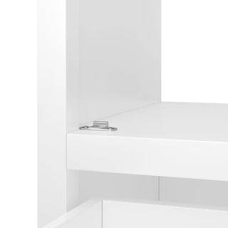 Modern Bathroom Vanity With Sink, Cabinet Storage, Drawer & Adjustable Feet