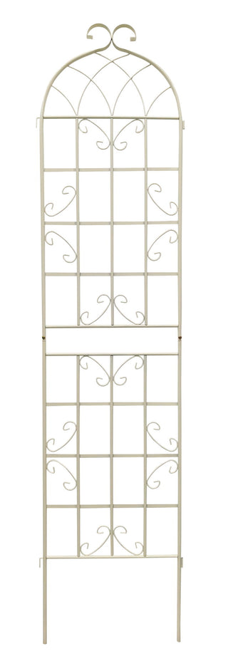Metal Garden Rustproof Trellis For Climbing Plants Outdoor Flower Support