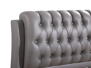 Tufted Upholstered Bed