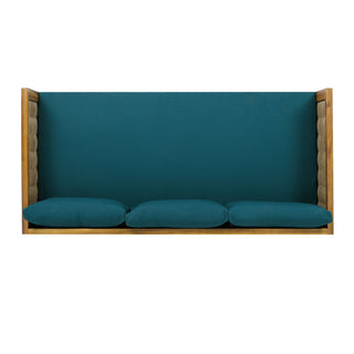 Claremont - 3 Seater Daybed Teak Acacia Wood Water Resistant Cushions