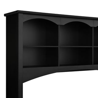 Space Saving L-Shaped Computer Desk With Keyboard Tray & Charging Stations