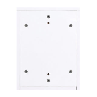 Wall Mounted Bathroom Vanity With Sink, Cabinet & Half Door