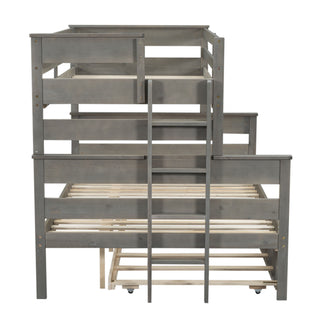 Detachable Design Bunk Bed With Ladder