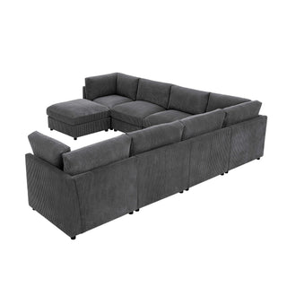 Modern Reversible Modular Sectional