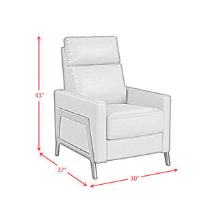 Tango - P2 Recliner - Pebble Tan