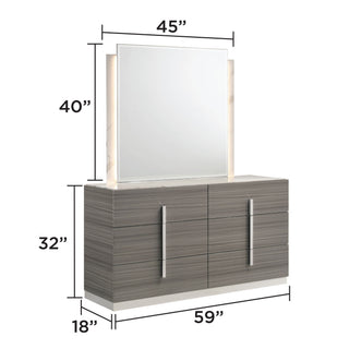 Altima - Bedroom Set With LED Headboard