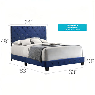 Luxurious Upholstered Bed