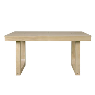 Extendable Dining Set, Farmhouse Extendable Table With Upholstered Chairs