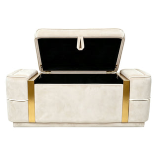 Storage Bench Upholstered Ottoman Bed End Bench With Lift Top Storage