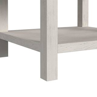 Avalanche - End Table With USB - Antique White