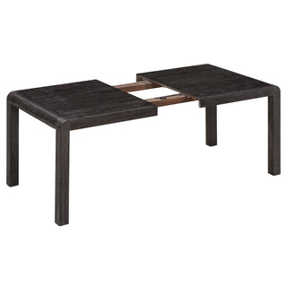 Extendable Dining Table Set With 4 Upholstered Chairs And 1 Bench