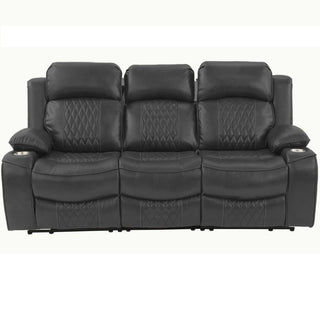 Power Motion Living Room Set With USB Port, Adjustable Headrest, Cup Holder