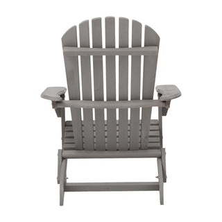 Oversize Outdoor Folding Adirondack Chair, Patio Chair For Garden