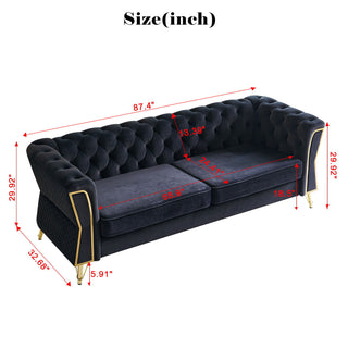 Modern Tufted Sofa For Living Room