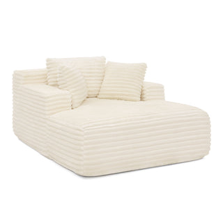 Chaise Lounge Sofa Bed With Deep Seat For Living Room