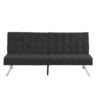 Modern Sofa Bed With Wood Frame And Stainless Legs