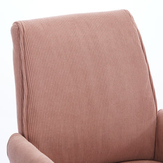 Ergonomic Mid-Back Office Chair With Gold Base