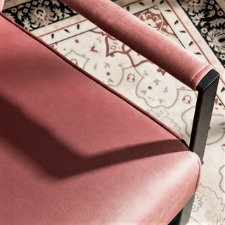 Classic Mid Century Modern Accent Chair With Durable Square Metal Frame, Armchair