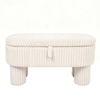 Modern Storage Ottoman Bench For Living Room