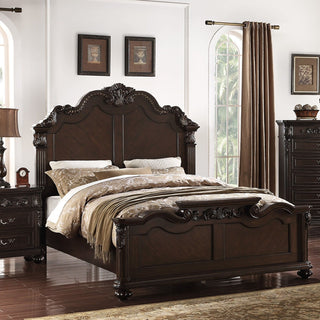 Bed With Carved Details