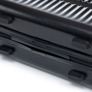 Luggage Set With Cosmetic Case, Combination Lock, Front Opening Design