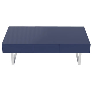 Rectangular Coffee Table With Hidden Storage