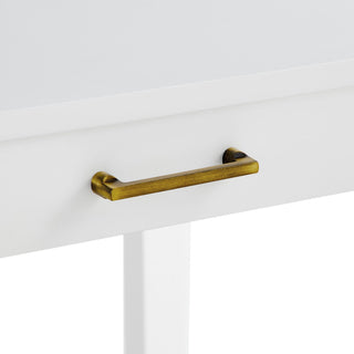 Alleyville - Square Dining Table With Storage Drawer - White