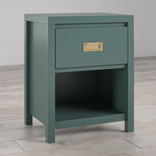 Haven - 1 Drawer Nightstand - Green