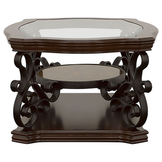 Arrize - Coffee And End Table Set With Scroll Legs