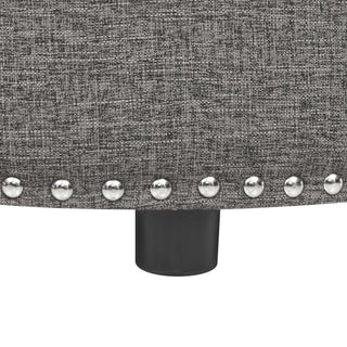 Tufted Storage Ottoman With Upholstery
