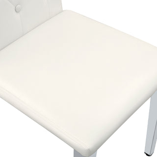 Dining Chairs With Ergonomic Buckle Backrest For Home