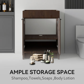 Freestanding Bathroom Vanity Cabinet With Soft Close Doors, Cabinet Only
