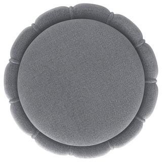 Inez - Round Upholstered Ottoman