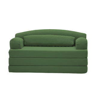 2 Seater Sofa Bed, Compact Foldable Floor Couch