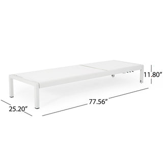 Cape Coral - Chaise Lounge - Gray