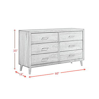 Malibu - 6-Drawer Dresser