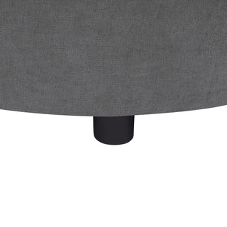 Modern L-Shaped Sectional Sofa With Curved Chaise, USB Ports, And Side Storage Pockets