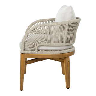 Outdoor Dining Chairs With Cushion (Set of 2)