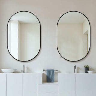 Modern Framed Bathroom Vanity Mirror