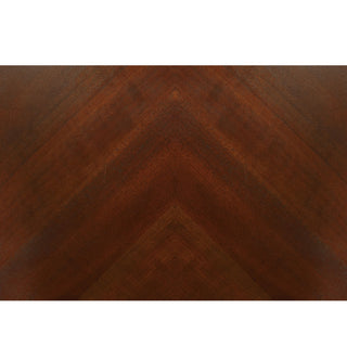 Dining Table With Leaf And Unique X Design Base - Cherry