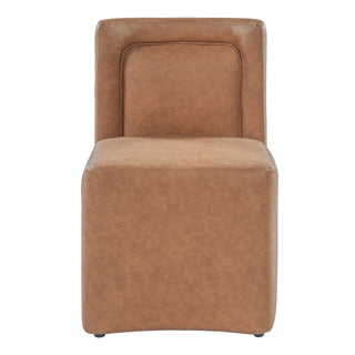 Vintage Upholstered Dining Chairs (Set of 2)