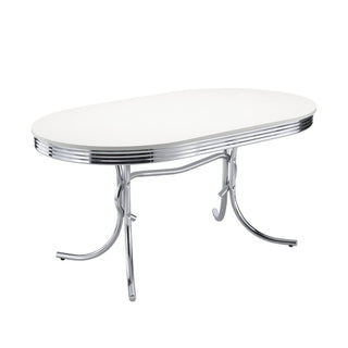 Midge - Oval Dining Table Set