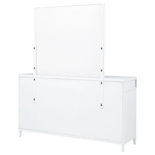 Robinson - 8 Drawer Dresser With Mirror - White