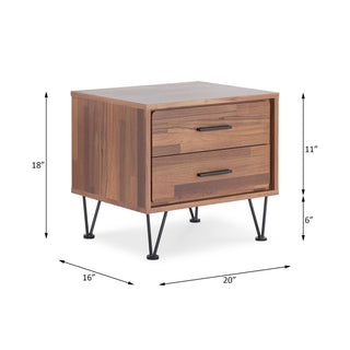 Deoss - Accent Table - Walnut
