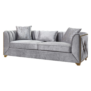 Velencia - Sofa - Silver