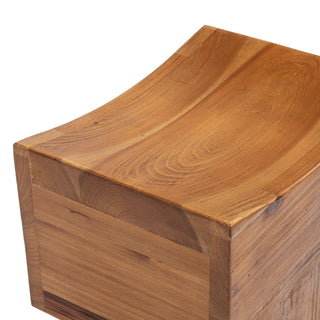 Nico - Stool Ottoman - Brown