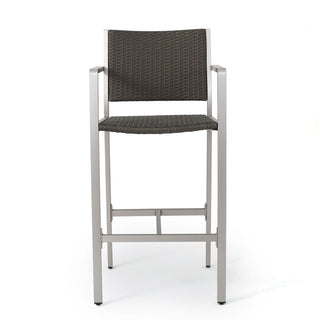 Outdoor Rust Proof Aluminum Barstools (Set of 2)