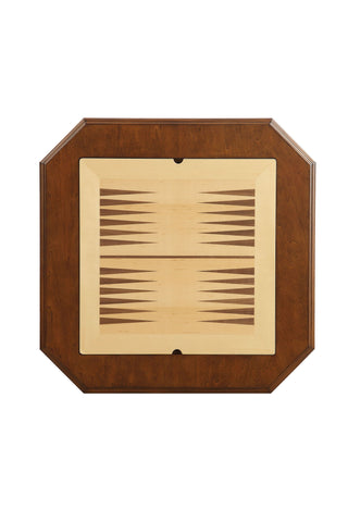 Bishop - Reversible Chess Checker Game Table With Game Tray (Chess Fingures Not Included)